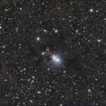 NGC 1333, Emission and Dark Nebula, 66 x 180 seconds, captured 1/11/2024, processed in Siril.