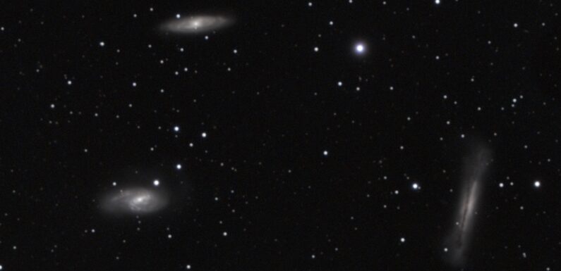 04/07/2024- The Leo Triplet – M65, M66, and NGC 3628