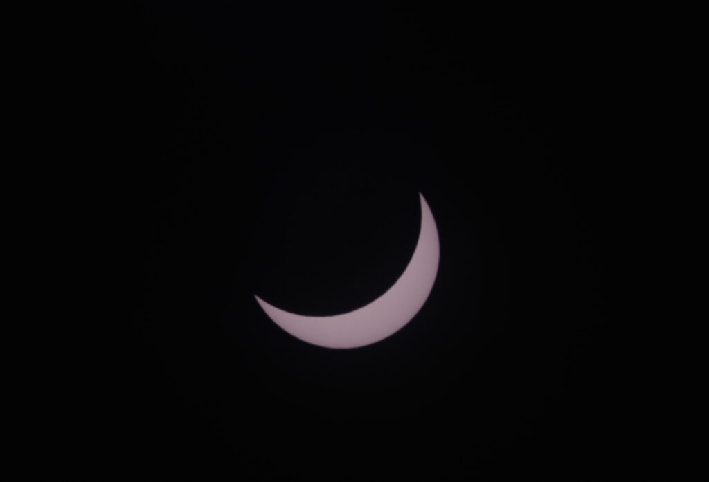 Solar Eclipse April 8, 2024 3:14 PM EDT Suffolk, VA