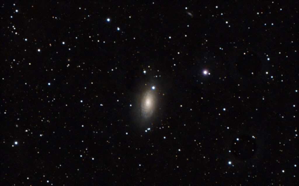 Messier 63, the Sunflower Galaxy, 15 x 300 seconds 05/12/2024