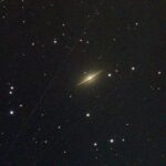 M104, Sombrero Galaxy, SeeStar 121 x 10 seconds, 05/01/2024