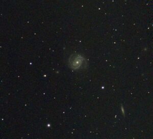 M100, the  Mirror Galaxy, SeeStar 122 x 10 seconds, 05/01/2024
