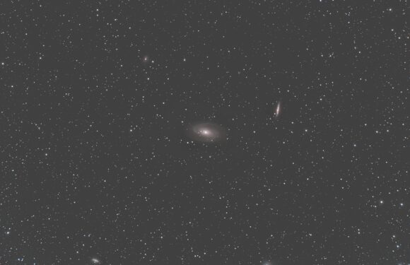 01/01/2025 – First Light of 2025 – Galaxies M 81 and M 82