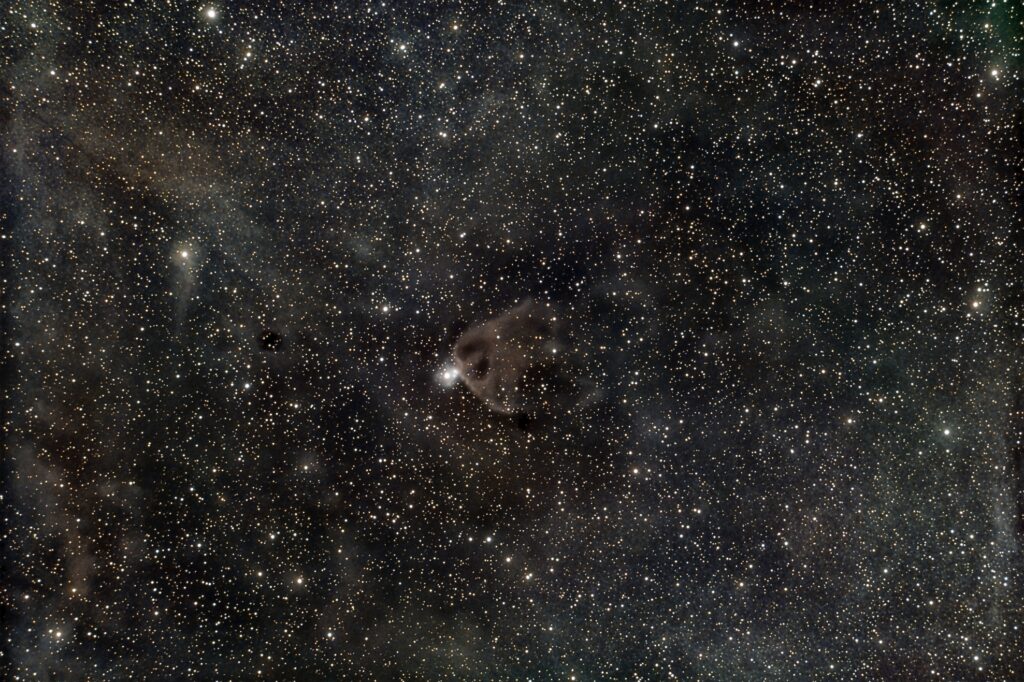 LBN 777, Baby Eagle Nebula, Vulture Head Nebula, 02/01/2025 - 11x180seconds - AT66ED F4.8