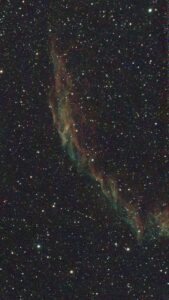 NGC 6992, Eastern Veil Nebula, SeeStar S50 Capture 09/19/2025