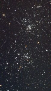 NGC 869 and NGC 884, Double Cluster, SeeStar S50 Capture 09/19/2025