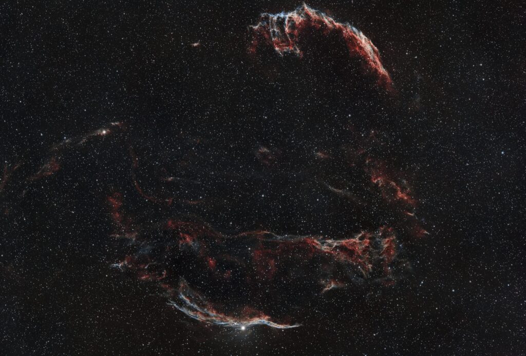 First Light SV555 Lazy Stack Veil Nebula 08/07/2026